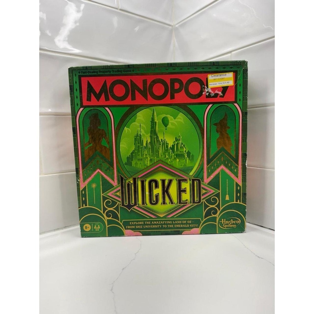 Monopoly Wicked Board Game Explore the Amazfying Land of Oz